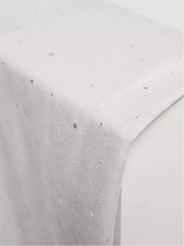 Moodo Moodo svetlosivá dámska šatka