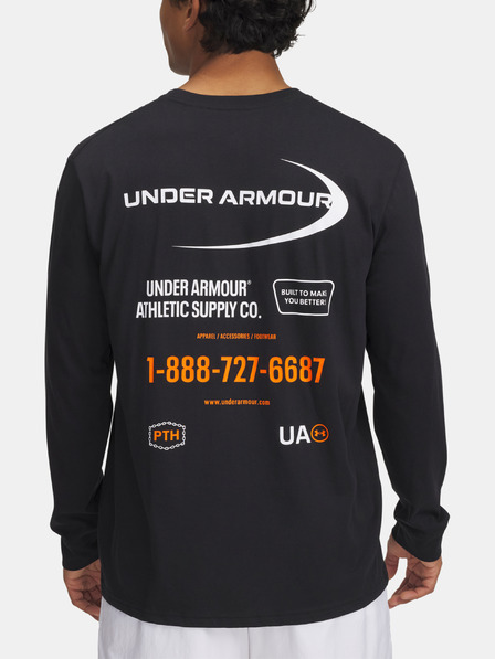 Under Armour Pánske tričko Under Armour UA M WORKWEAR LOGO LS