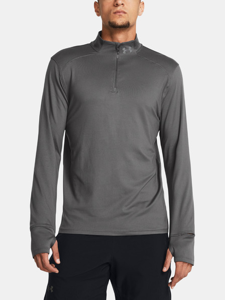 Under Armour Pánske tričko Under Armour UA LAUNCH PRO 1/4 ZIP-GRY