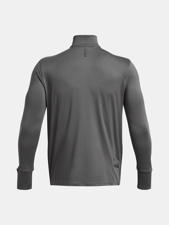 Under Armour Pánske tričko Under Armour UA LAUNCH PRO 1/4 ZIP-GRY