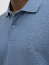 Jack & Jones Modré pánske polo tričko Jack & Jones