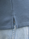 Jack & Jones Modré pánske polo tričko Jack & Jones