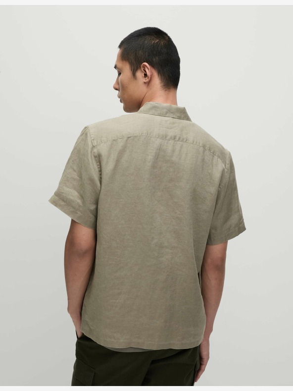 Marks & Spencer Čisté ľanové tričko Marks & Spencer hnedé