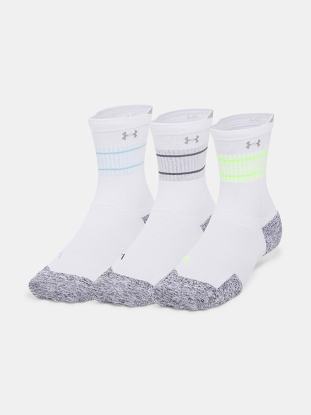 Under Armour Unisex ponožky Under Armour UA AD Run Cushion 3pk Crew