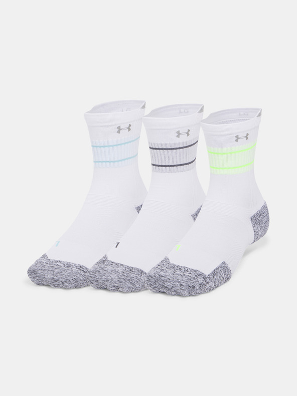 Under Armour Unisex ponožky Under Armour UA AD Run Cushion 3pk Crew