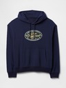 GAP Oversize mikina s logom Americana GAP