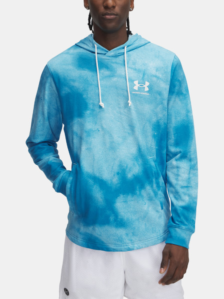 Under Armour Pánska mikina Under Armour UA Rival Terry AOP Hood Q1