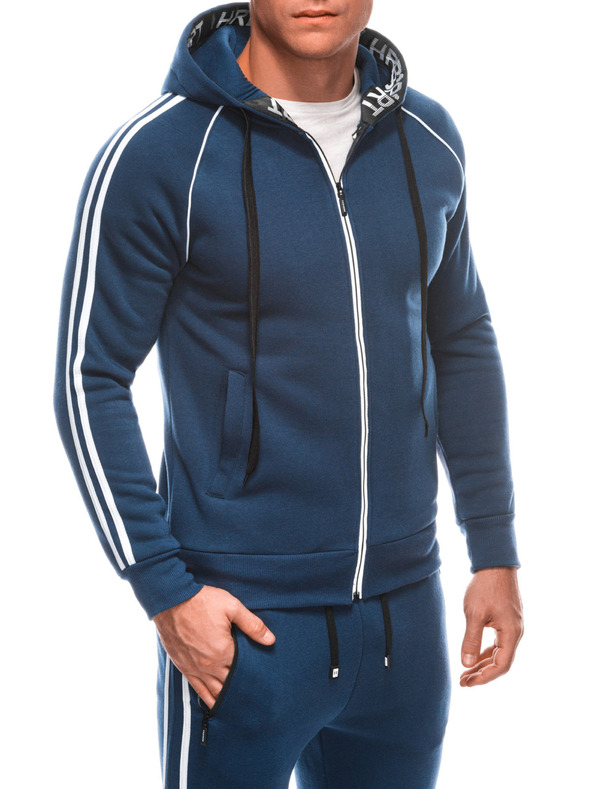 Edoti Pánska mikina a tepláky modré Edoti