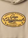 GAP Oversize mikina s logom Americana GAP