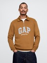 GAP Polo mikina s logom GAP