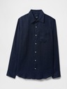 GAP Ľanová košeľa Classic Shirt GAP