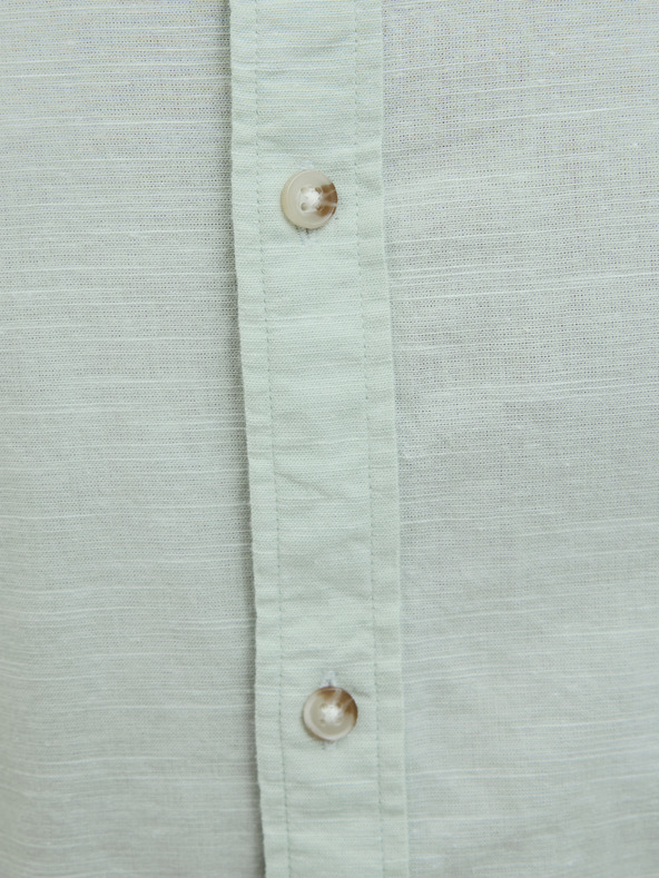 Jack & Jones Svetlozelená pánska košeľa Jack & Jones ESUMMER