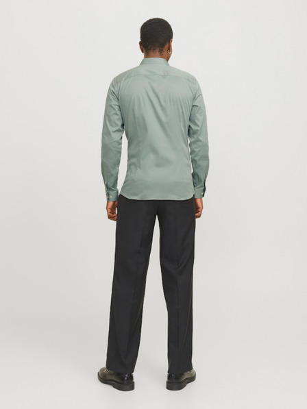 Jack & Jones Zelená pánska košeľa Jack & Jones