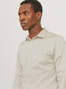 Jack & Jones Béžová pánska košeľa Jack & Jones