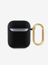 Guess Puzdro Guess PU Grained Classic Logo pre AirPods 1/2 Black