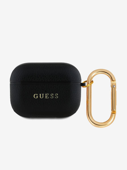 Guess Guess PU Grained Classic Logo puzdro pre AirPods 3 čierne