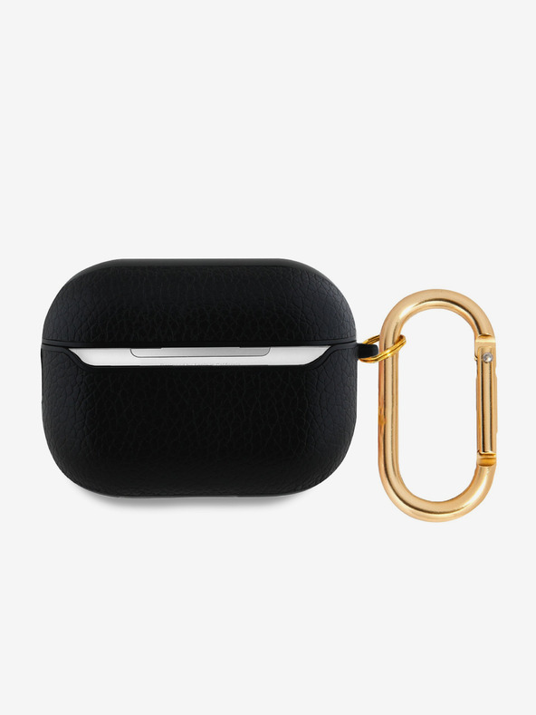 Guess Guess PU Grained Classic Logo puzdro pre AirPods Pro 2 čierne