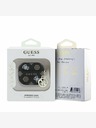 Guess PU 4G Peony Charm Pouzdro pro AirPods 4 Black Obal