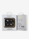 Guess Guess PU 4G Pivoňkové puzdro na AirPods Pro čierne