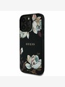 Guess Guess PU Grained Magnolia MagSafe zadný kryt pre iPhone 16 Pro čierny