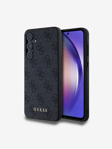 Guess 4G Zadní Kryt pro Samsung Galaxy A55 5G Grey Obal na telefón