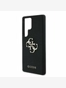 Guess Guess PU Grained 4G Metal Logo Back Cover pre Samsung Galaxy S25 Ultra Black