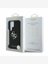 Guess Guess PU Grained 4G Metal Logo Back Cover pre Samsung Galaxy S25 Ultra Black