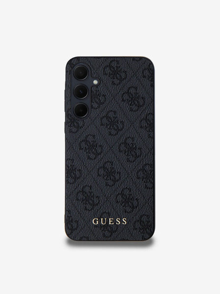 Guess Guess 4G zadný kryt pre Samsung Galaxy A35 5G sivý
