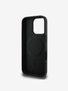 Guess PU Leather 4G Colored Ring MagSafe Zadní Kryt pro iPhone 16 Pro Max Black Obal na telefón