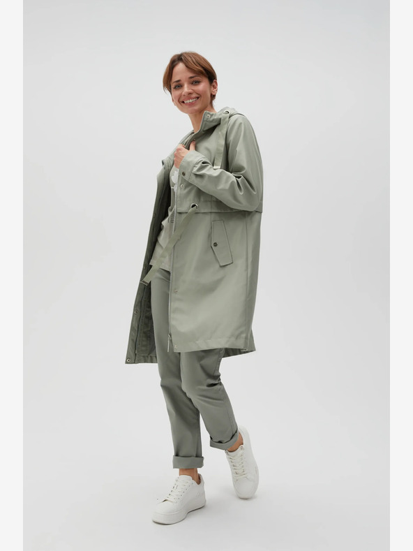 Moodo Svetlozelené dámske sako Moodo