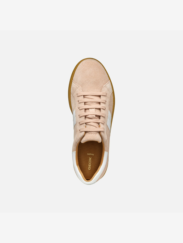 Geox Krémové dámske tenisky Geox Meleda