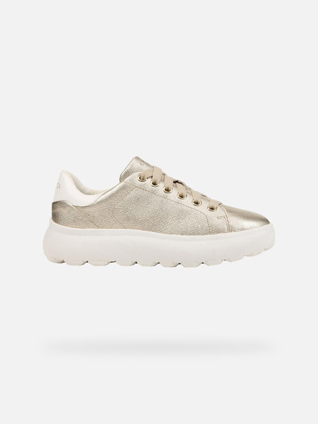 Geox Zlaté dámske tenisky Geox Spherica EC4.1