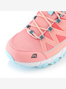ALPINE PRO Outdoorová obuv s ptx membránou ALPINE PRO UHESE malinová