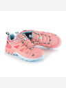 ALPINE PRO Outdoorová obuv s ptx membránou ALPINE PRO UHESE malinová