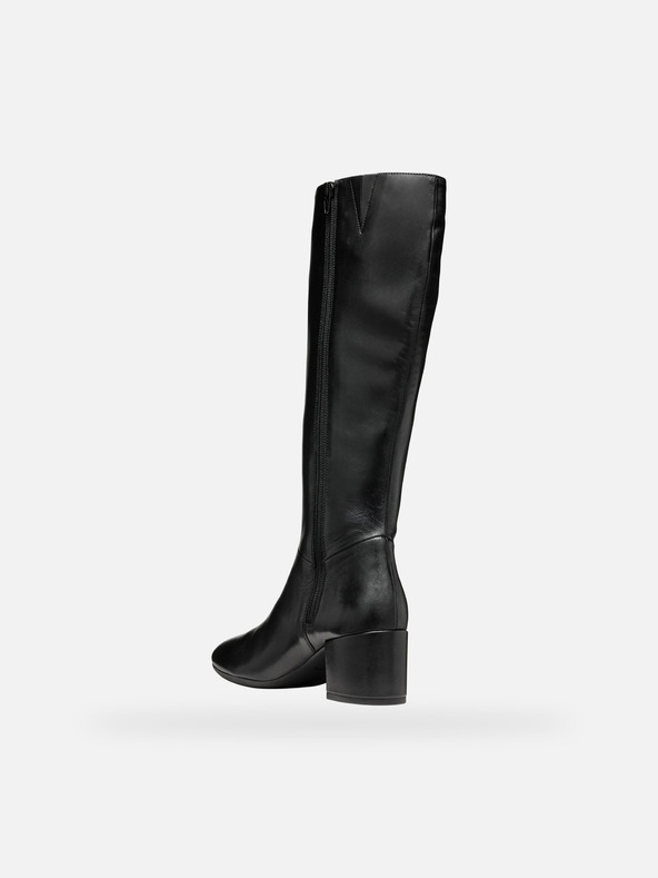 Geox Čierne dámske topánky Geox Eleana