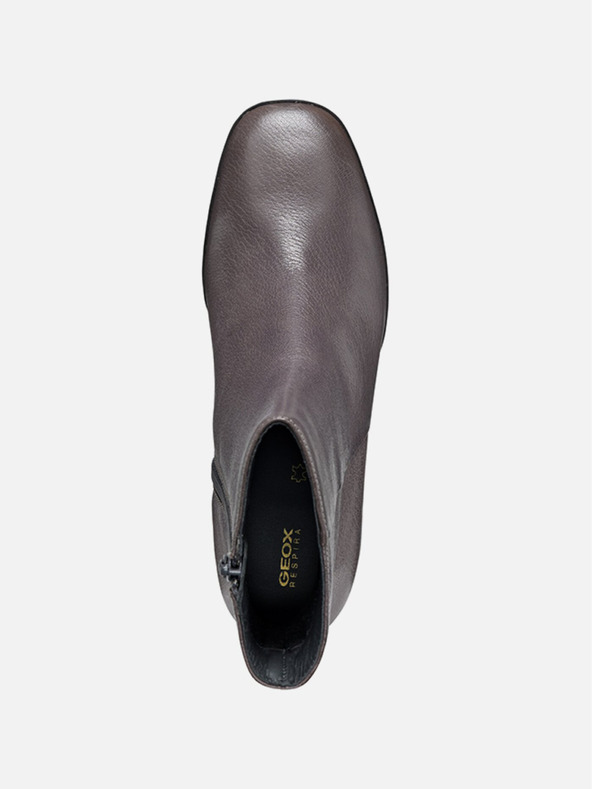 Geox Tmavo šedá dámska členková obuv Geox Teulada