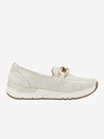 Rieker Cream women's moccasins Rieker