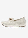 Rieker Cream women's moccasins Rieker
