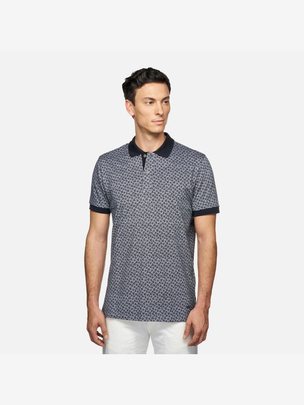 Geox Modré pánske tričko Geox