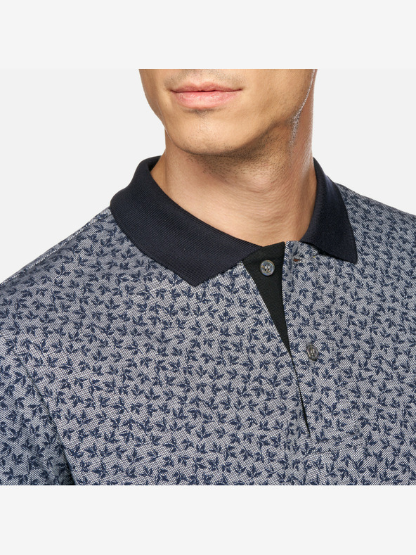 Geox Modré pánske tričko Geox