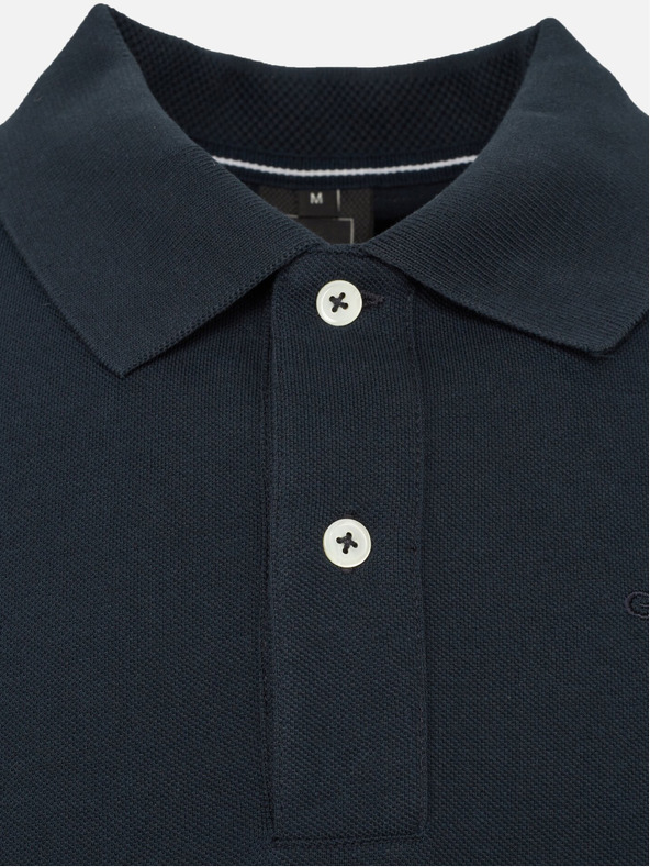 Geox Tmavomodrá pánska polokošeľa Geox