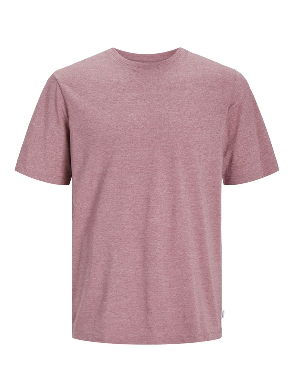 Jack & Jones Ružové pánske tričko Jack & Jones