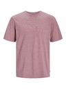 Jack & Jones Ružové pánske tričko Jack & Jones