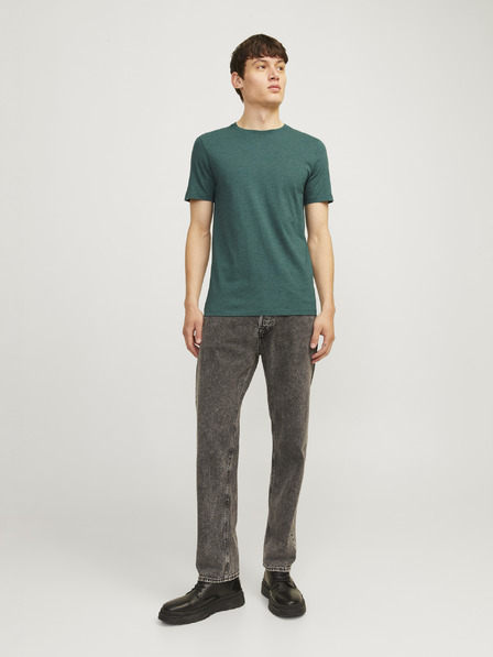 Jack & Jones Zelené pánske tričko Jack & Jones