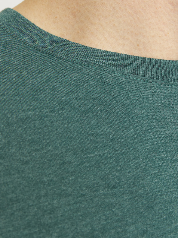 Jack & Jones Zelené pánske tričko Jack & Jones