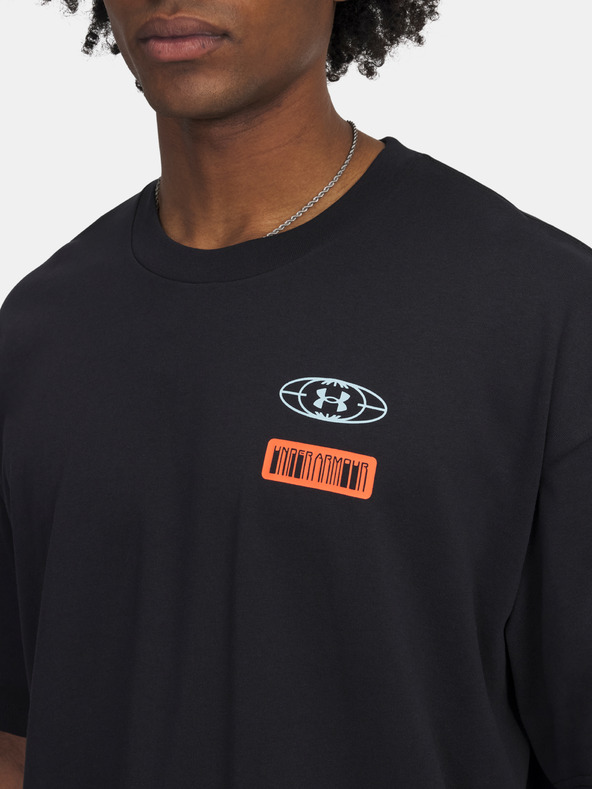Under Armour Pánske tričko Under Armour UA M HWT Hoops Mix Tape SS
