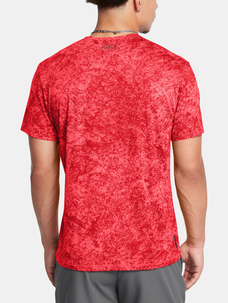 Under Armour Pánske tričko Under Armour Vanish Elite Vent Prtd SS-RED
