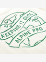 ALPINE PRO Pánske tričko z organickej bavlny ALPINE PRO TERMES 2 creme variant pb