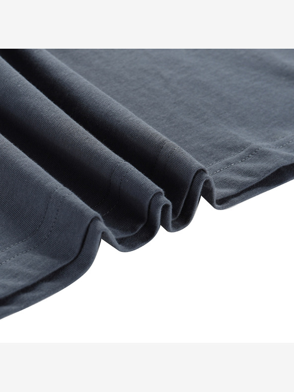 ALPINE PRO Pánske tričko z organickej bavlny ALPINE PRO TERMESA 2 dark slate variant pa