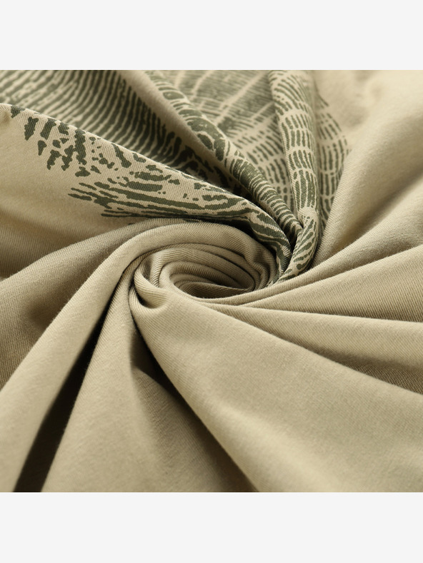 ALPINE PRO Pánske tričko z organickej bavlny ALPINE PRO TERMES 2 twill variant pa